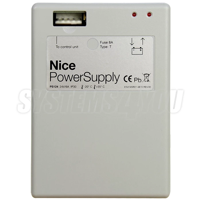 Batterie de secours Nice PS124 - 24V