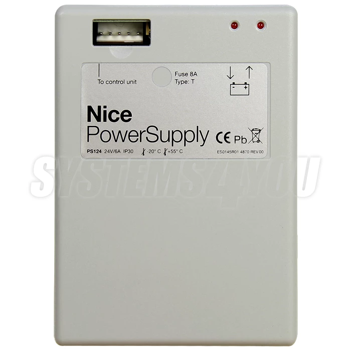 Batterie de secours Nice PS124