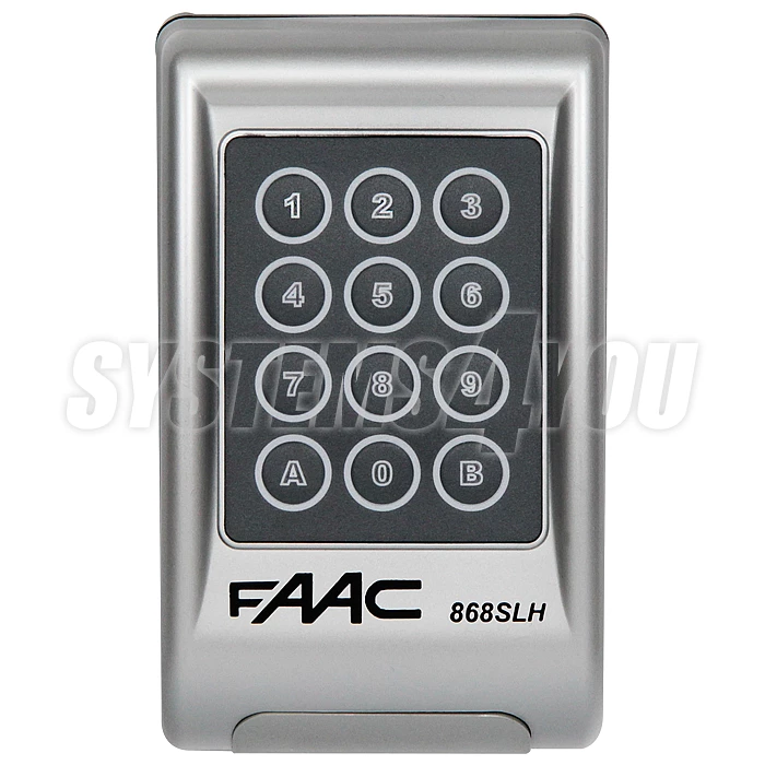 Clavier à code radio FAAC KP 868 SLH