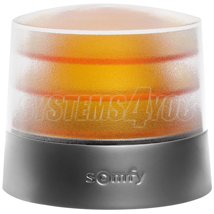 Feux clignotant Somfy io 24V - avec antenne