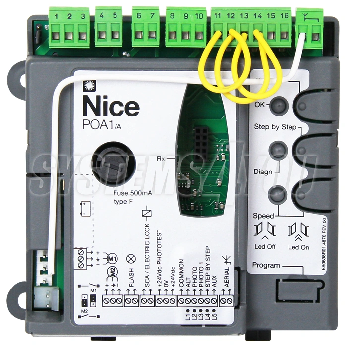 Logique de commande Nice POA1/A