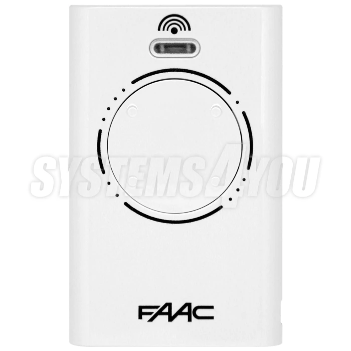 Télécommande FAAC XT4 868 SLH LR - Blanc